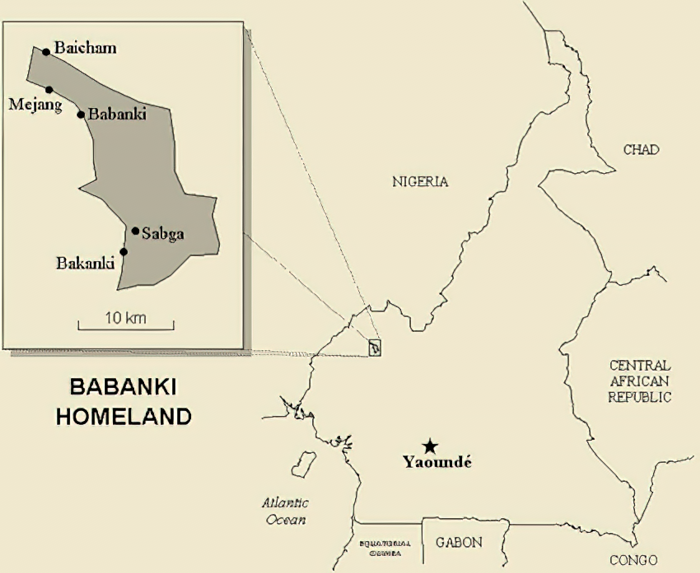 Babanki people map