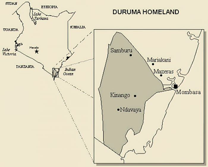 Duruma map people
