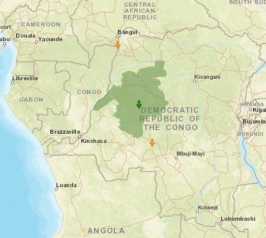 Ekonda people map
