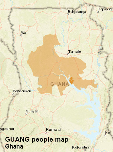 Guang people map