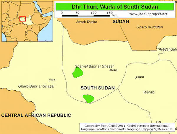 Thuri people map
